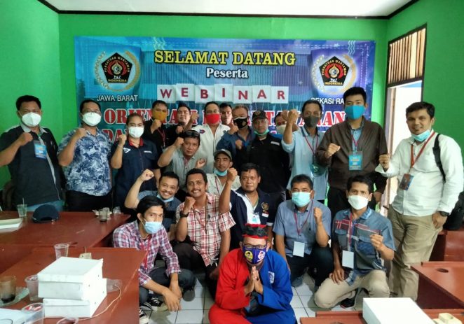 PWI Bekasi Raya Gelar OKK Calon Anggota Baru Secara Online