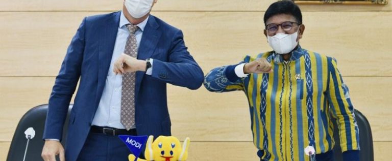 Dubes Uni Eropa Dan Menkominfo Bahas Kerja Sama TIK, Insfratruktur dan GDPR