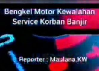 Gegara Banjir, Bengkel Kebanjiran Order