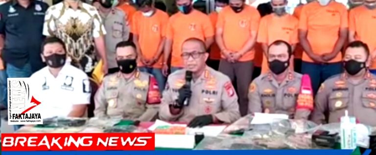 USAI DIPERINTAH JOKOWI, POLRI GERAK CEPAT TANGKAP 49 PEMALAK SOPIR TRUK