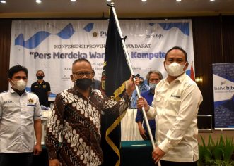 Hilman Hidayat Resmi Terpilih                     Jadi Ketua PWI Jabar