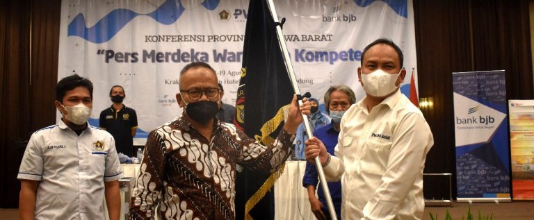 Hilman Hidayat Resmi Terpilih                     Jadi Ketua PWI Jabar