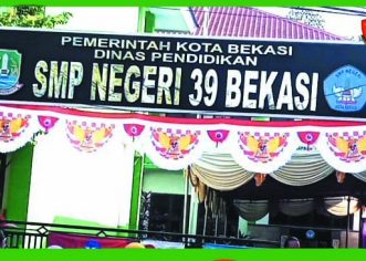GIAT VAKSIN, SMPN 39 BEKASI               TETAP ‘TERAPKAN PROKES’