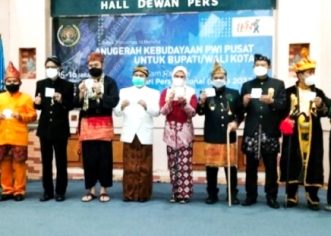 Wali Kota Bekasi ‘Nominator Anugerah Kebudayaan’ PWI 2022