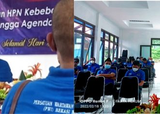 PWI Bekasi Raya Gelar “Tasyakuran” HPN 2022