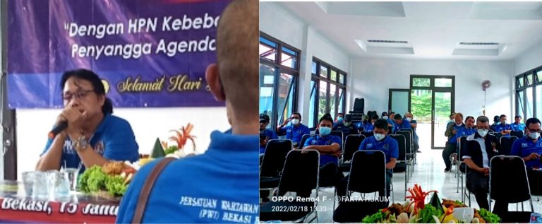 PWI Bekasi Raya Gelar “Tasyakuran” HPN 2022