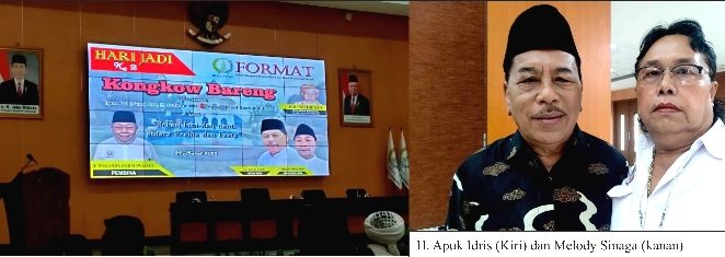 Ketua PWI Bekasi Raya Hadiri HUT Ke-2 Format Bekasi