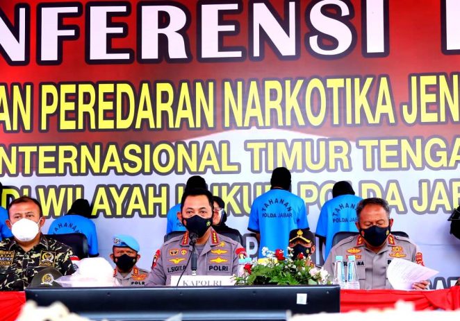 Kapolri : Cegah dan Berangus Peredaran Narkoba