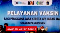 Ini Daftar Stasiun Yang Sediakan Layanan ‘Vaksin Gratis’