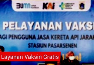 Ini Daftar Stasiun Yang Sediakan Layanan ‘Vaksin Gratis’