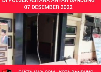 Lagi, Ledakan di Polsek Astana Anyar, Diduga “Bom Bunuh Diri”