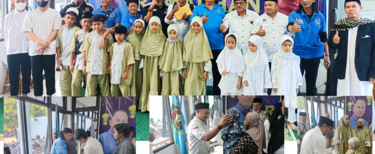 PWI Bekasi Raya ‘Gelar Bakti Ramadan dan Santunan’ 100 Yatim Piatu