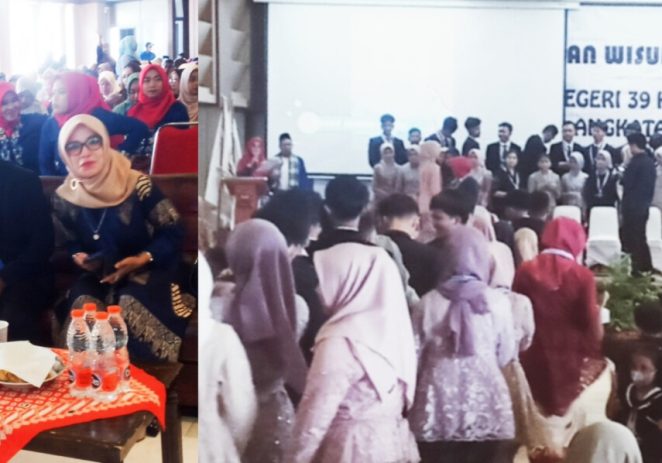 SMPN 39 Kota Bekasi ‘Gelar Pelepasan dan Wisuda’ Angkatan 12 Tahun 2023.