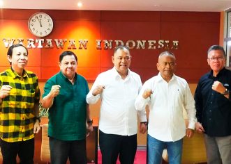 Anggota Bawaslu RI Totok Hariyono ‘Bernostalgia’ Kunjungi PWI Pusat