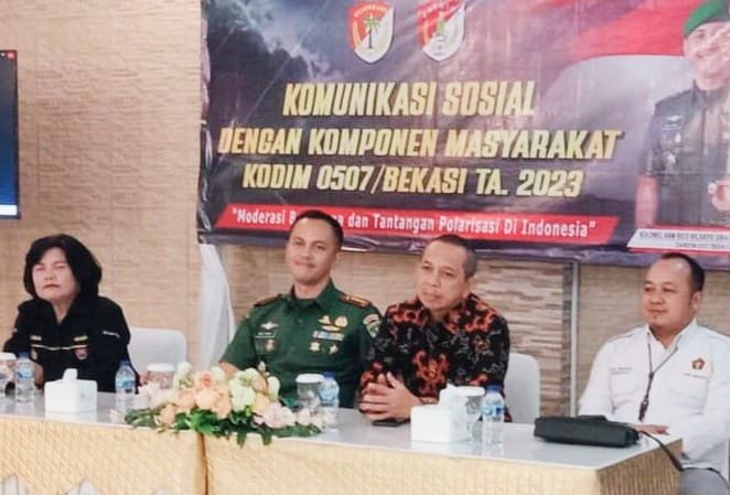 Dandim 0507 Kota Bekasi ‘Ajak Awak Media’ Jadi Parameter Penjaga Kebenaran dan Penangkal Berita Hoax