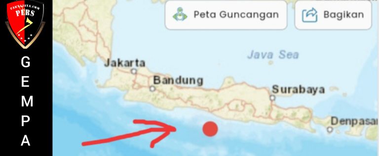 Lagi, Gempa Magnitudo 6,4 Guncang Bantul