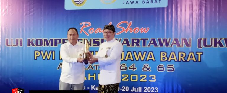 Kolaborasi Pemprov dan PWI Jabar, ‘Sukses’ Gelar UKW di 8 Daerah