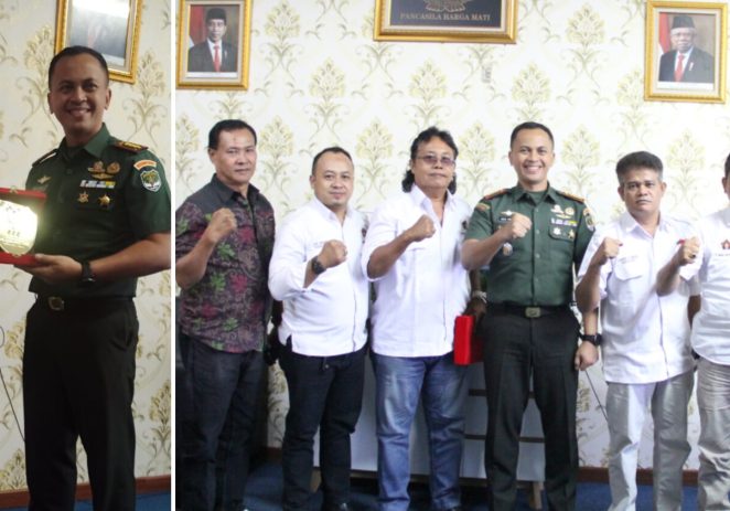 PWI Bekasi Raya Jalin Sinergitas Bersama Kodim 0507 Bekasi