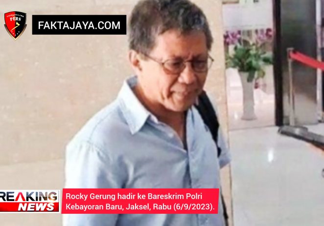 Gegara Dugaan ‘Ujaran Kebencian’, Rocky Gerung Dipanggil Bareskrim Polri
