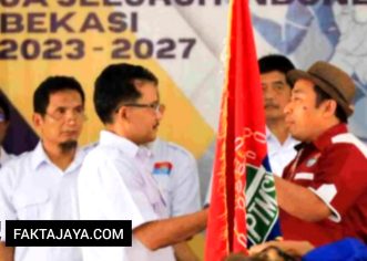 Wali Kota Bekasi Hadiri Pelantikan Pengurus Cabang PTMSI Kota Bekasi