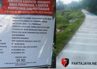 Masyarakat Sangat Senang, Jalan Lingkungan Brondong Indramayu Telah Selesai Diperbaiki