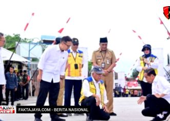 Presiden Jokowi ‘Resmikan Jalan’ Akses Evakuasi Merapi Muntilan-Keningar