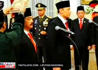 Presiden Jokowi Resmi Lantik Hadi Tjahjanto dan Agus Harimurti Yudhoyono di Istana Negara