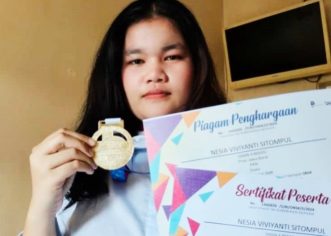 Lagi, Putri Kota Bekasi Berhasil Raih Medali Emas Olimpiade Nasional