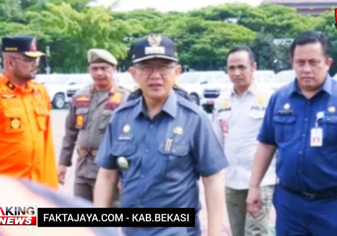Guna Mensukseskan Hari Pencoblosan Pemilu Pemkab Bekasi Kerahkan Seluruh Jajarannya