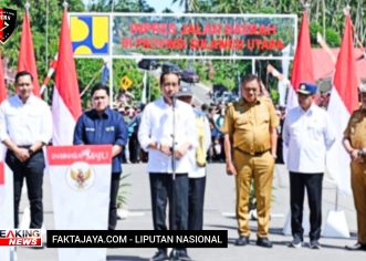 Presiden Jokowi Resmikan IJD Sebagai ‘Langkah Awal’ Perbaikan Infrastruktur Jalan di Sulawesi Utara