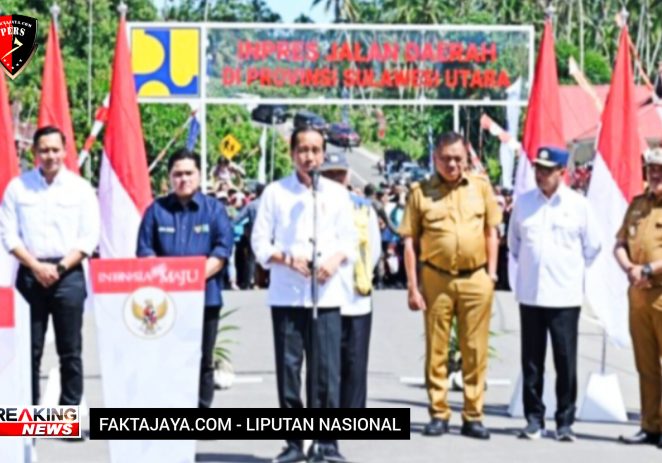 Presiden Jokowi Resmikan IJD Sebagai ‘Langkah Awal’ Perbaikan Infrastruktur Jalan di Sulawesi Utara