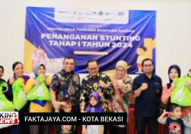 Tangani Stunting, Pj. Wali Kota Gani Salurkan CPP Tahap I di Jatisampurna