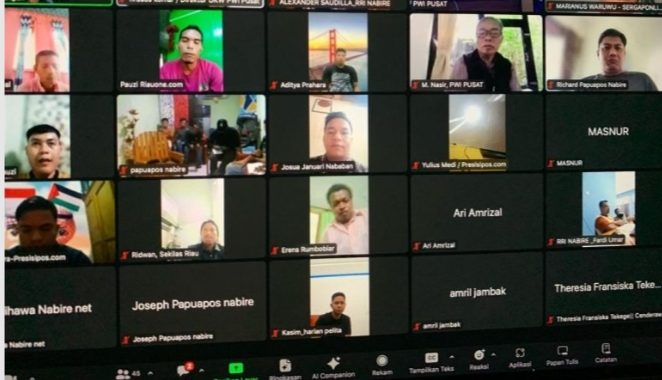 Sebelum Daftar UKW, 60 Peserta Papua Tengah dan Riau ‘Antusias Ikuti Pelatihan’ Jurnalistik Pra-UKW