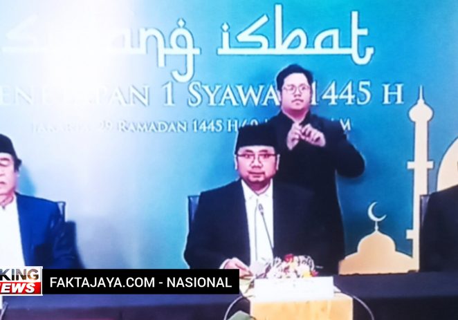 Kemenag Resmi Tetapkan 1 Syawal Jatuh Pada Rabu, 10 April 2024