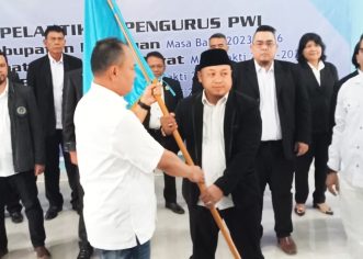 Pengurus PWI Bekasi Raya ‘Resmi’ Dilantik di Bandung