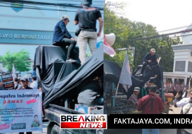 Tolak RUU Penyiaran, Jurnalis Indramayu Gelar Aksi Turun Ke Jalan