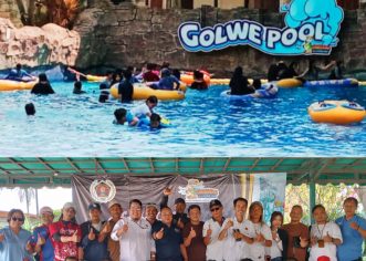 PWI Bekasi Raya Bangun Sinergitas Bersama Transera Waterpark, Gelar Family Gathering Dengan Anak Yatim