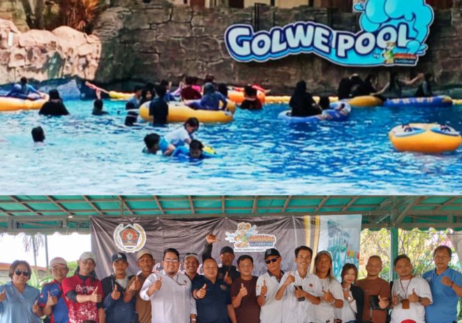 PWI Bekasi Raya Bangun Sinergitas Bersama Transera Waterpark, Gelar Family Gathering Dengan Anak Yatim