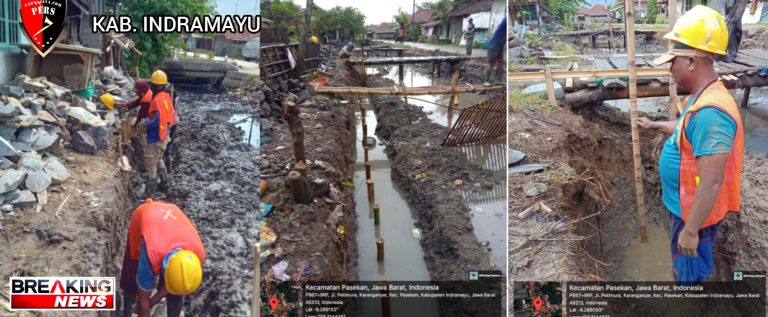 Warga ‘Sambut Gembira’ Jaringan Irigasi Desa Karanganyar Kecamatan Pasekan Diperbaiki