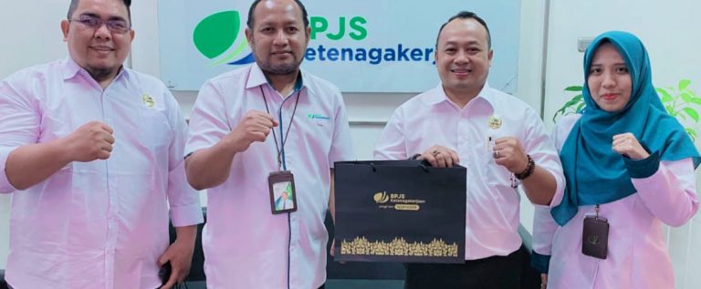 Ketua PWI Bekasi Raya Lakukan Audensi Dengan Kepala Kantor Cabang BPJS Kota Bekasi