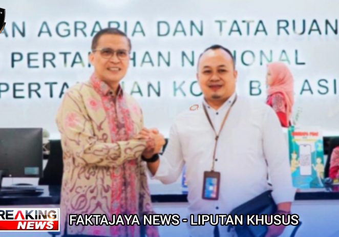 PWI Bekasi Raya Bersama BPN Bekasi Sepakat Sebarkan Informasi ke Masyarakat