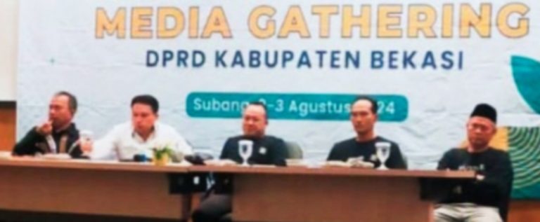 DPRD Kabupaten Bekasi Gelar Gathering Bersama Insan Pers di Subang