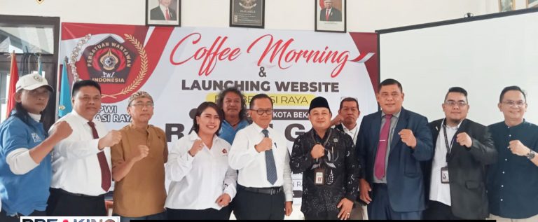 Plt Wali Kota Bekasi ‘Resmi Membuka’ Peluncuran Website PWI Bekasi Raya