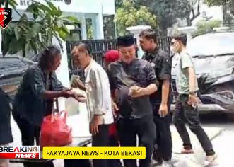 Gelar Giat Rutin, PWI Peduli Berikan Makan Gratis dan Santuni Anak Yatim