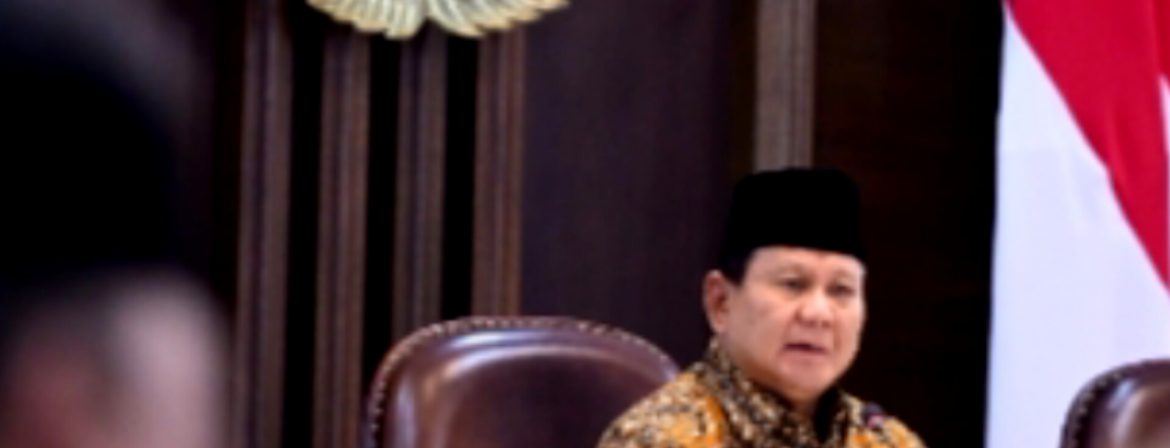 Presiden Prabowo Kembali ‘Tegaskan’ Sinergi Program Kerja dan Hilirisasi Komoditas