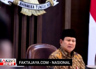 Presiden Prabowo Kembali ‘Tegaskan’ Sinergi Program Kerja dan Hilirisasi Komoditas