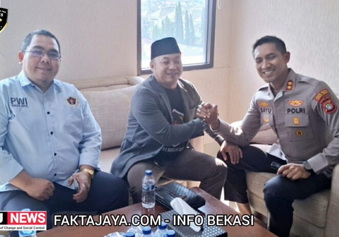 Tingkatkan Sinergitas, Ketua PWI Bekasi Raya Kunjungi Wakapolres Metro Bekasi Kota