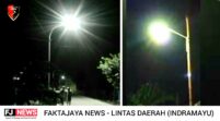 Pemdes Brondong Indramayu Pasang Lampu Jalan di 10 Titik