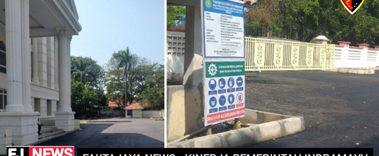 Penataan Halaman Wisma Haji Indramayu, Selesai di Kerjakan CV. Kejayan Tandang Katresna