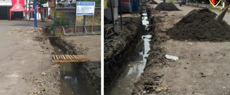 Rehab Drainase Jalan Tridaya Barat dan Pembangunan Drainase Jalan Tridaya Timur Mulai di Kerjakan